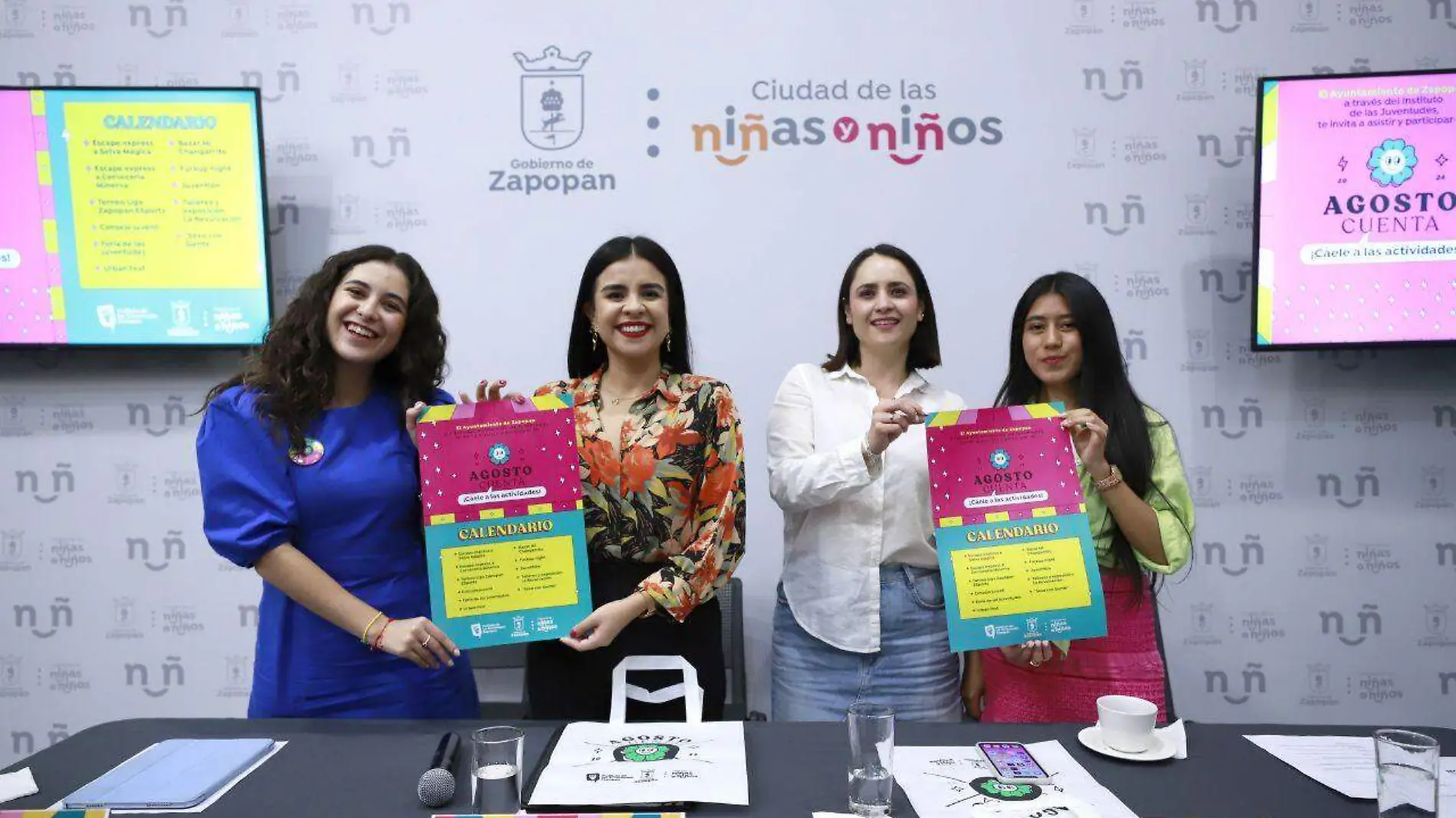 Presentación programa Agosto Cuenta en Zapopan